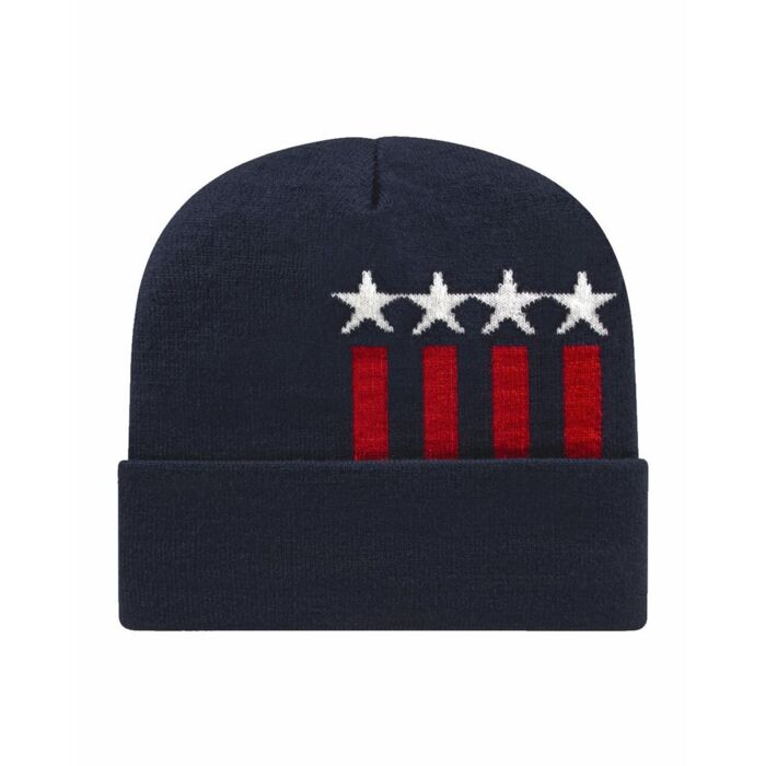 USA-Made Patriotic Cuffed Beanie Thumbnail