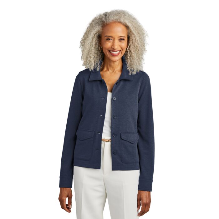 Women's Mid Layer Stretch Button Jacket Thumbnail
