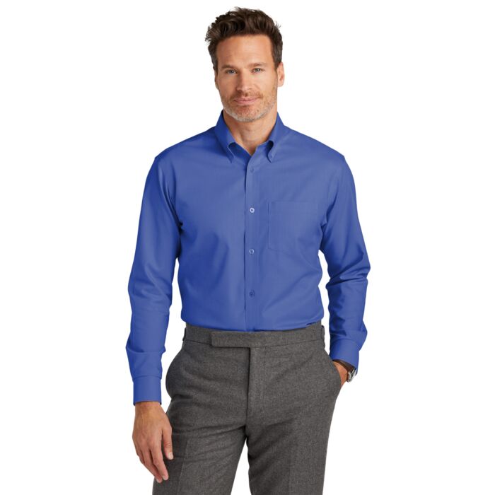 Tall Wrinkle Free Stretch Nailhead Shirt Thumbnail
