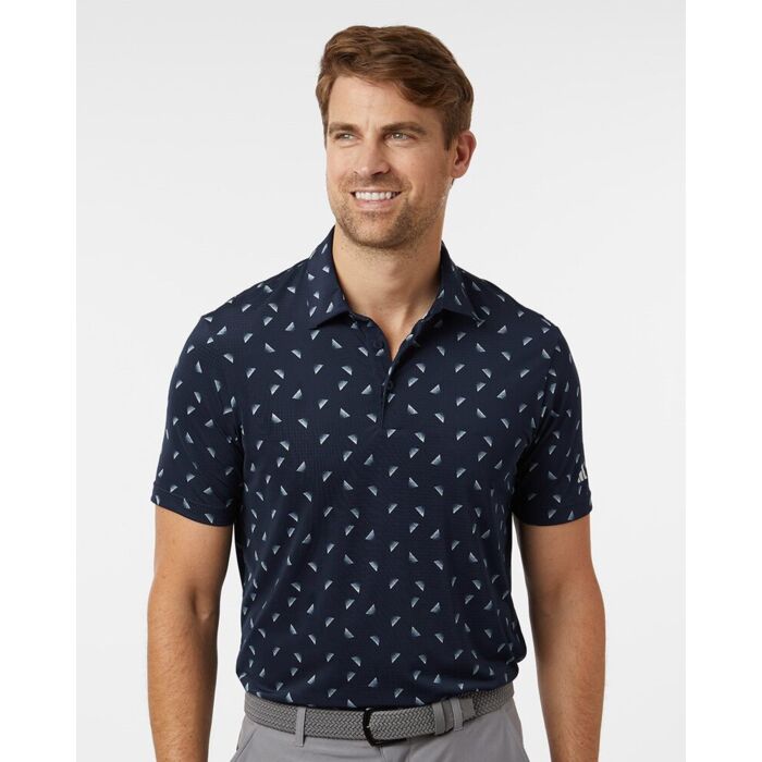 Men's Ultimate365 Mesh Print Polo Thumbnail