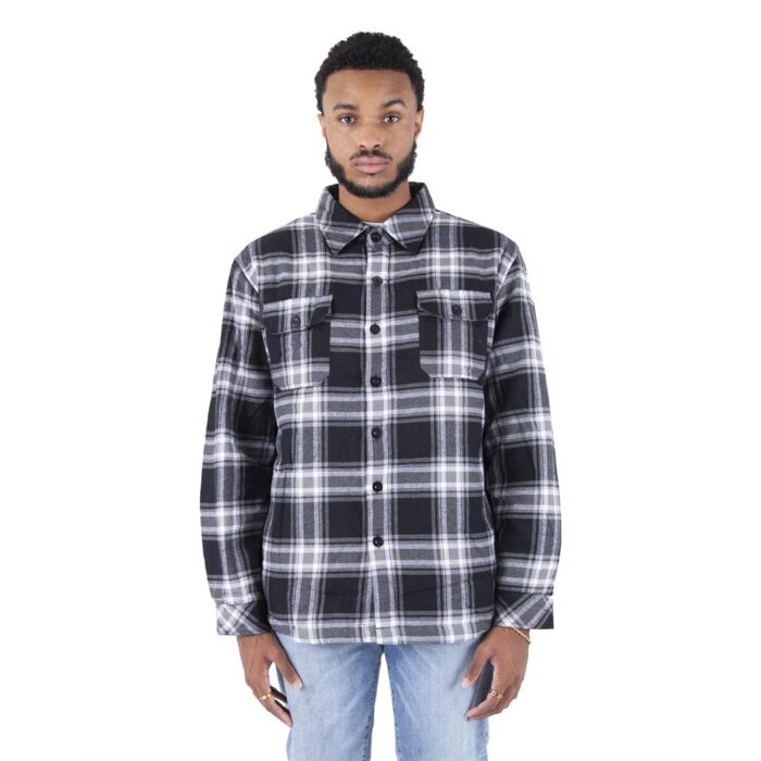 Men's Plaid Flannel Jacket Thumbnail