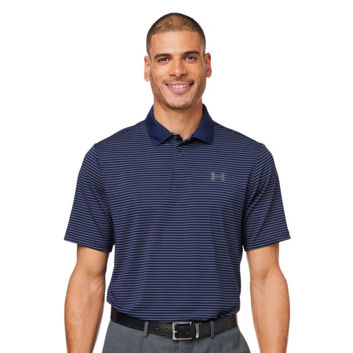 Men's 3.0 Striped Perf Polo Thumbnail
