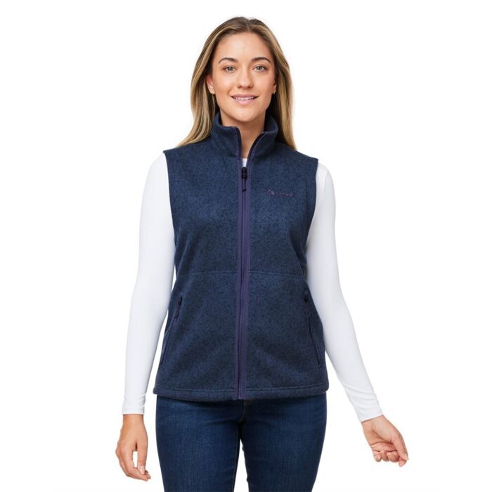 Women's Drop Line Fleece Vest Thumbnail