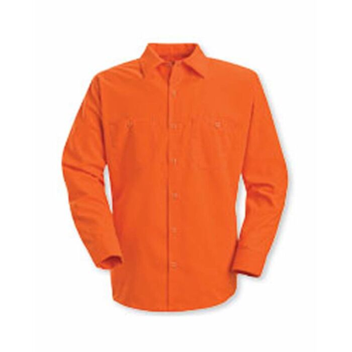 Men's Enhanced Visibility Long Sleeve Work Shirt Thumbnail