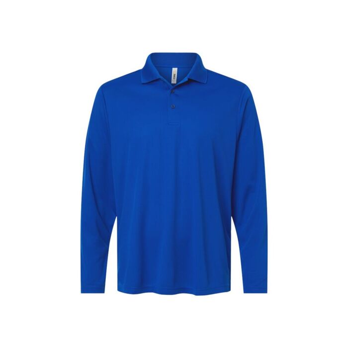 Men's Nova Performance Long Sleeve Pique Polo Thumbnail