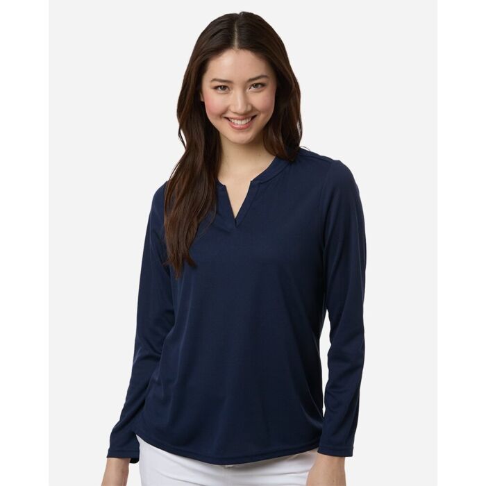 Women's Nova Performance Long Sleeve Pique Polo Thumbnail