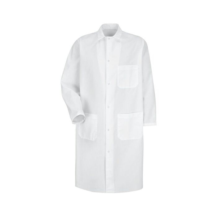 Unisex Butcher Coat with Exterior Chest Pocket Thumbnail
