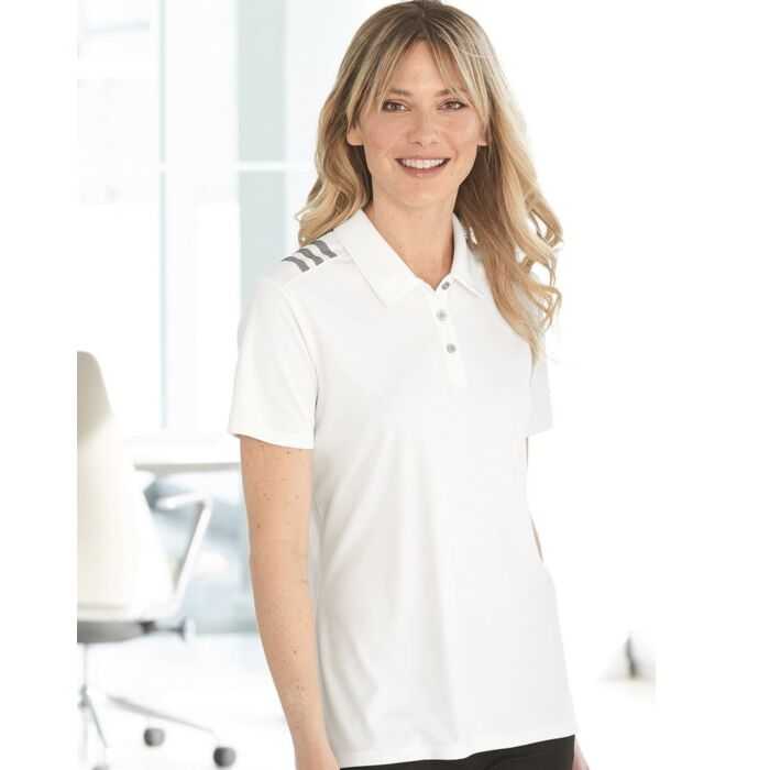 Women's 3-Stripes Shoulder Polo Thumbnail