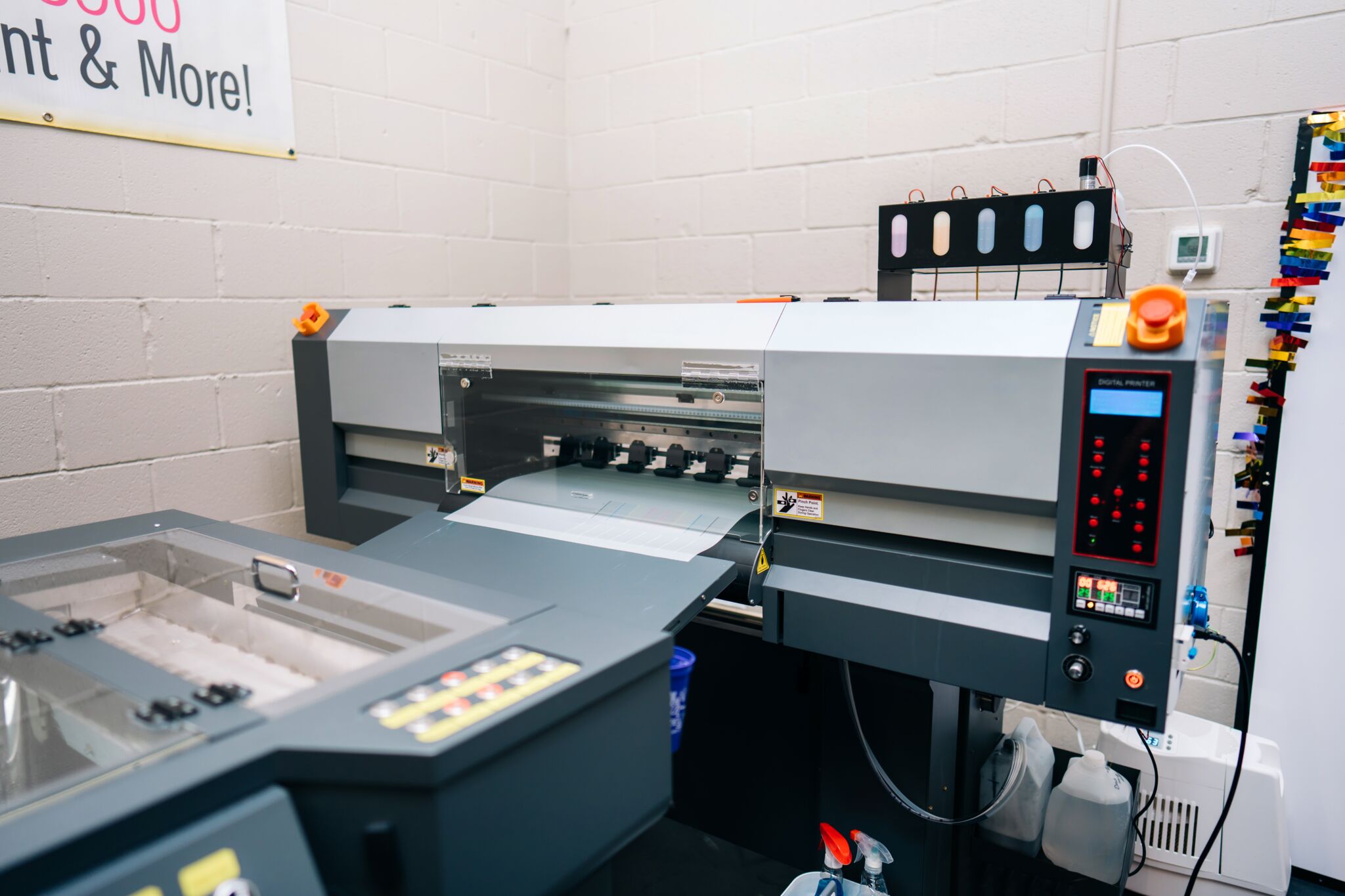 advanced digital printing for vibrant designs, custom full-color prints for apparel, high-quality printing technology for personalized products