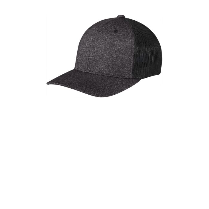Flexfit ® Melange Mesh Back Trucker Cap Thumbnail