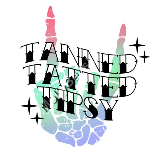Tan Tatted Tipsy- Pocket Thumbnail
