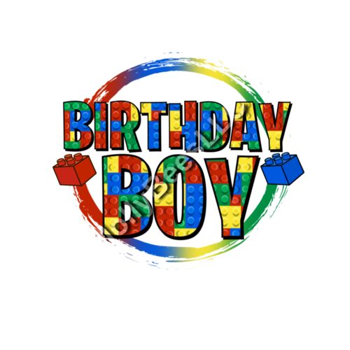 Birthday Boy Block Thumbnail