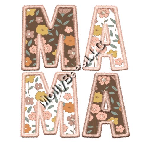 Mama Faux Embroidery Thumbnail