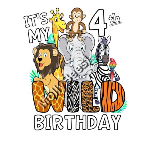 Wild 4th Birthday Thumbnail