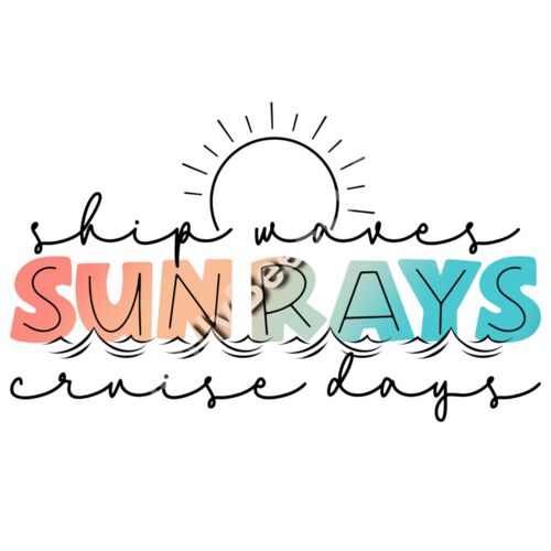 Ship Waves Sunrays Thumbnail