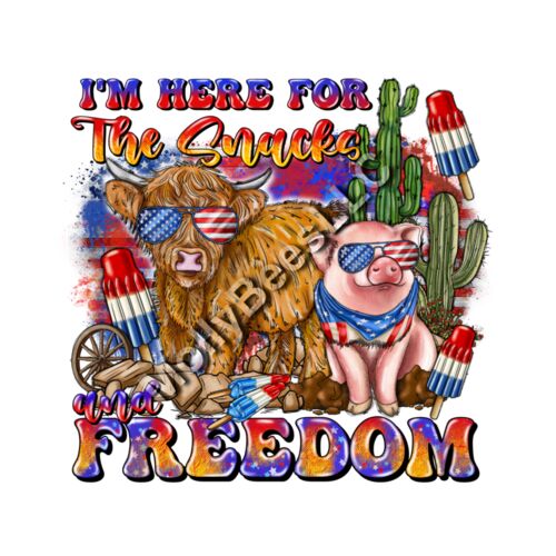 Im here for the Snacks and Freedom Thumbnail