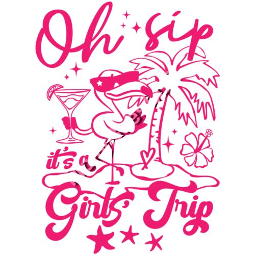 Oh Sip Girls Trip- Pink Thumbnail